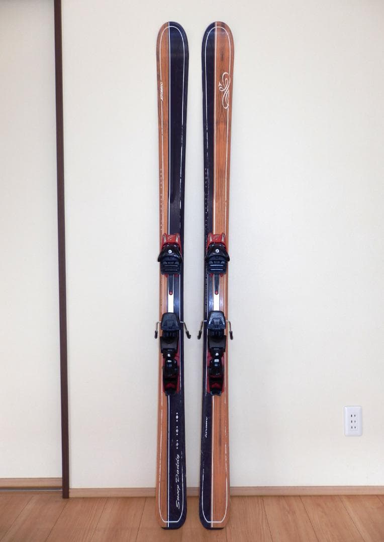 【値下げ】Atomic バックカントリースキー板SNOOP DADDY 185