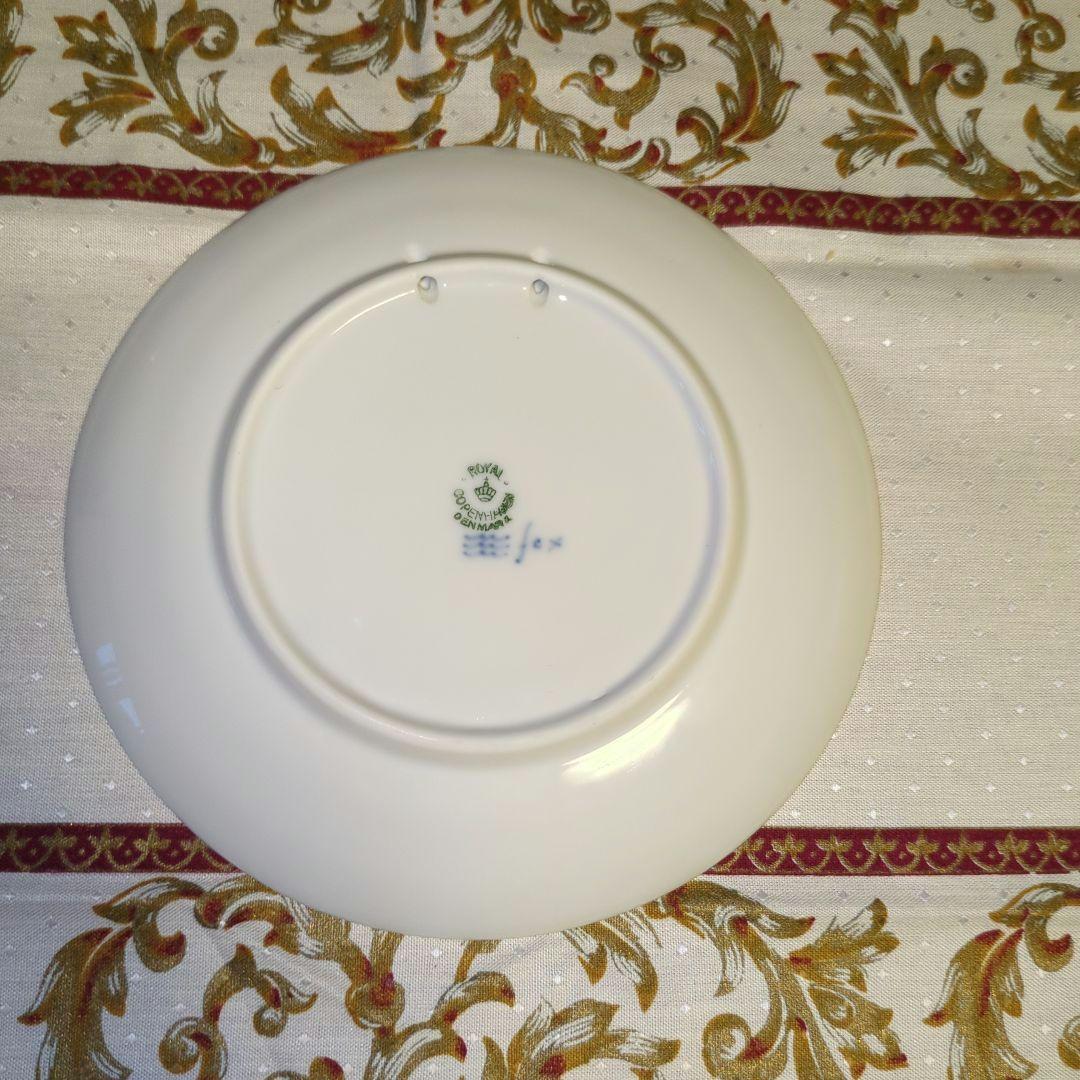 ロイヤルコペンハーゲン・イヤープレート1934 青い風景画の皿