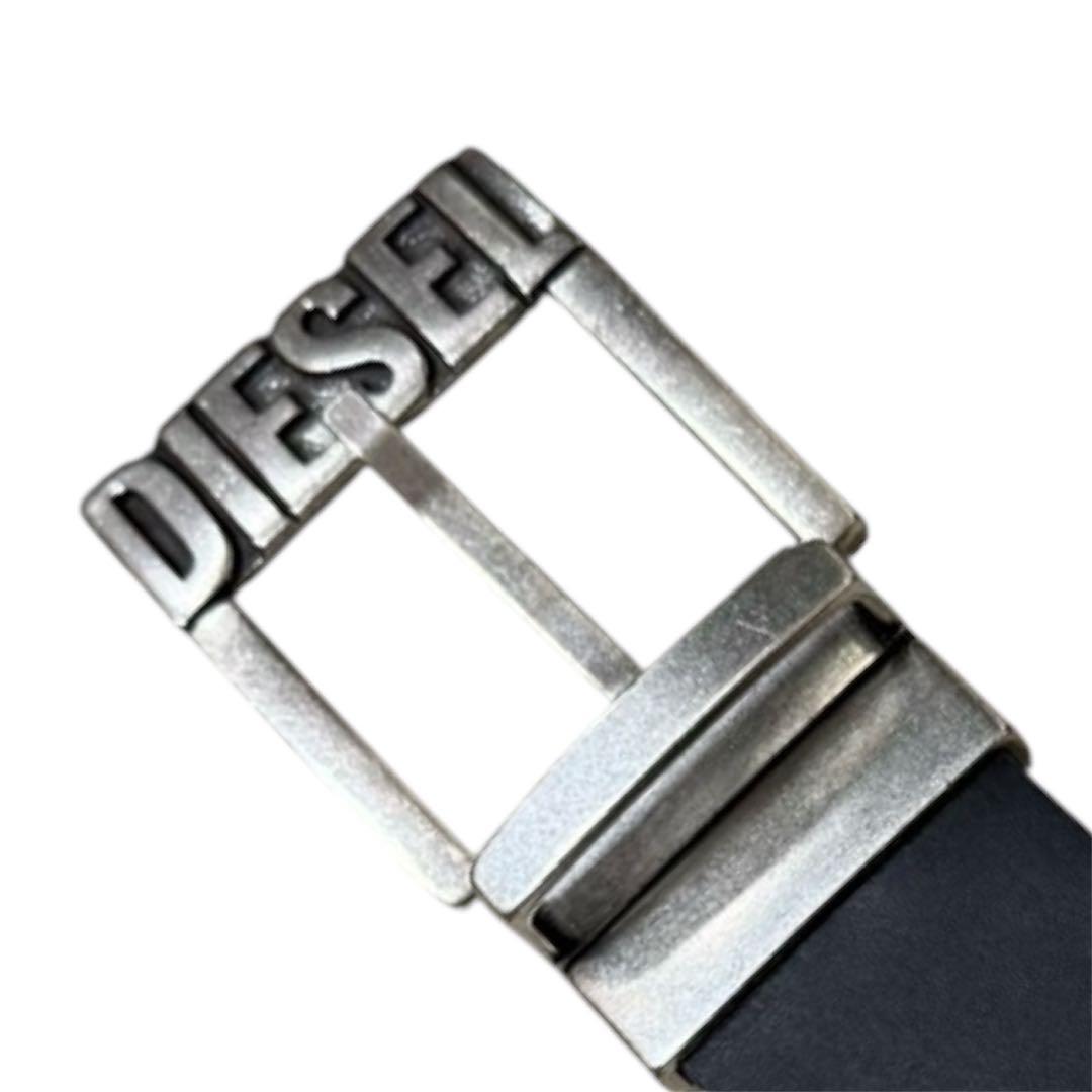 DIESEL ベルト ロゴ ディーゼル y2k ロゴバックル レザー ビンテージ