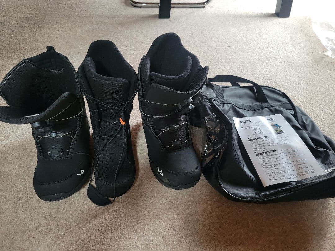 みるく！値下げ！VISONPEAKS スノーボードブーツ ブラック