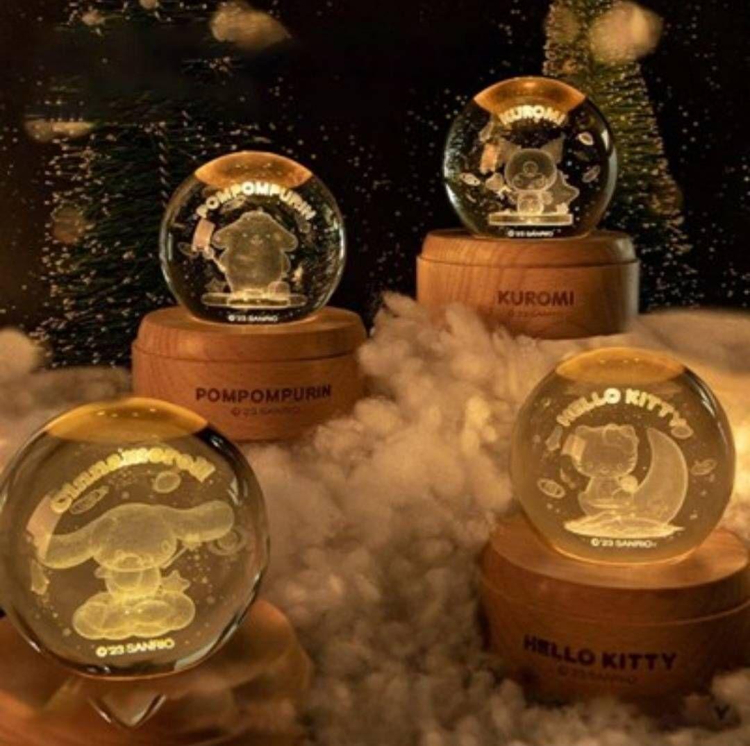 サンリオ　ランプ　ライト （クロミ、シナモン、ポムポムプリン、キティ）