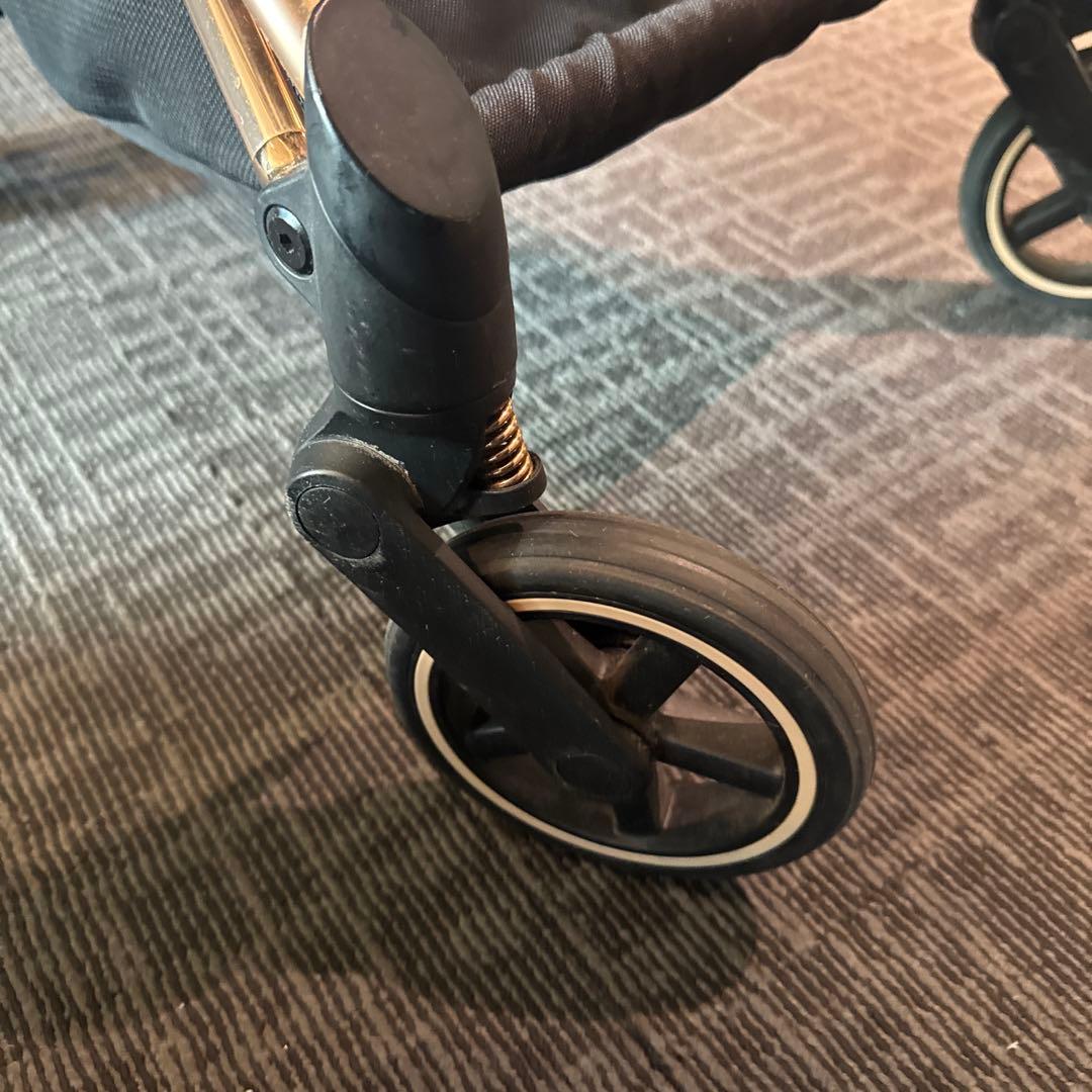 応相談都内お届け：Cybex mios ブラック バギー