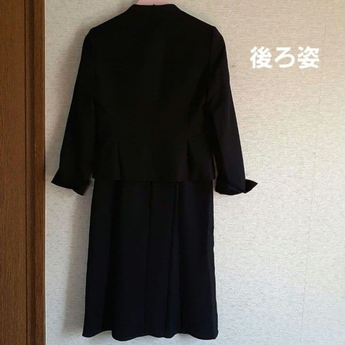 7号【東京ソワール】ブラックフォーマル　礼服　喪服　ジャケット&ワンピース