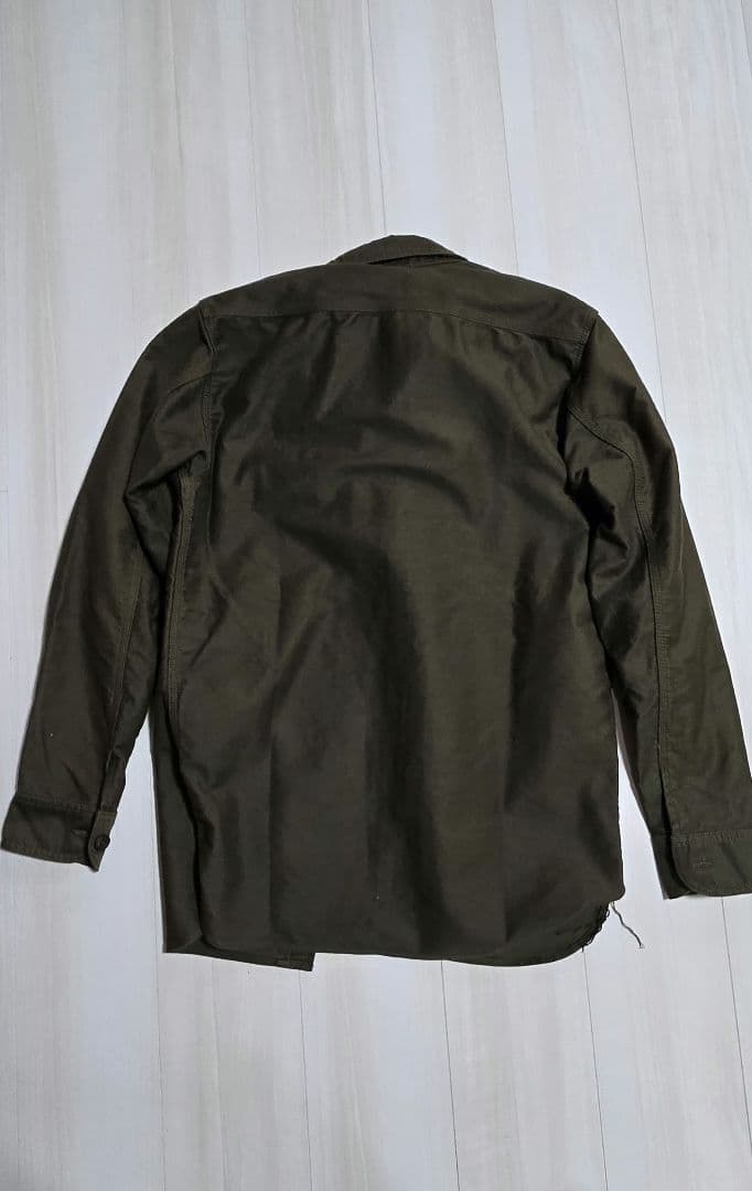 桃太郎ジーンズ モールスキン 長袖シャツ