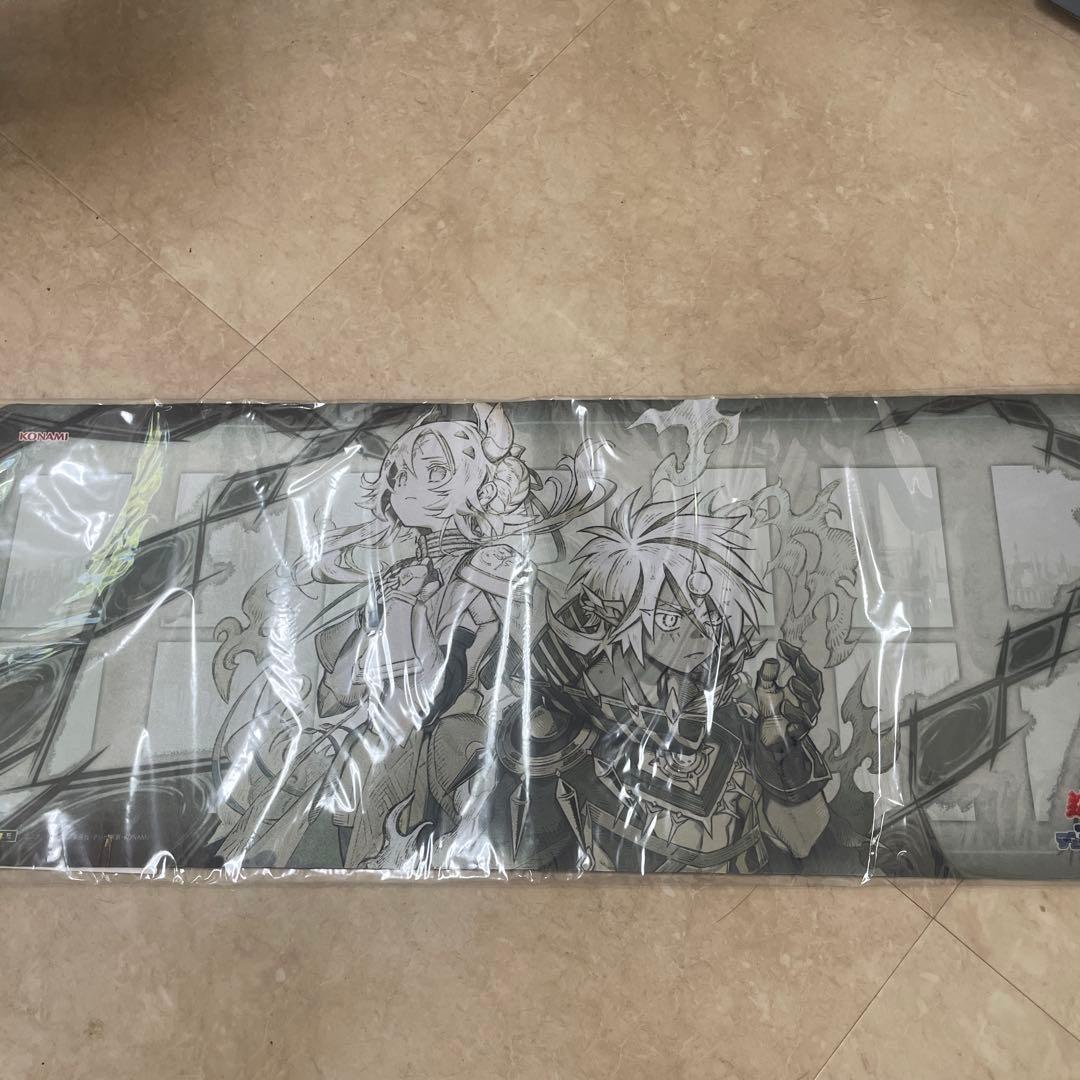 遊戯王　烙印　白き物語　アルバス　エクレシア　プレイマット　ニューロン