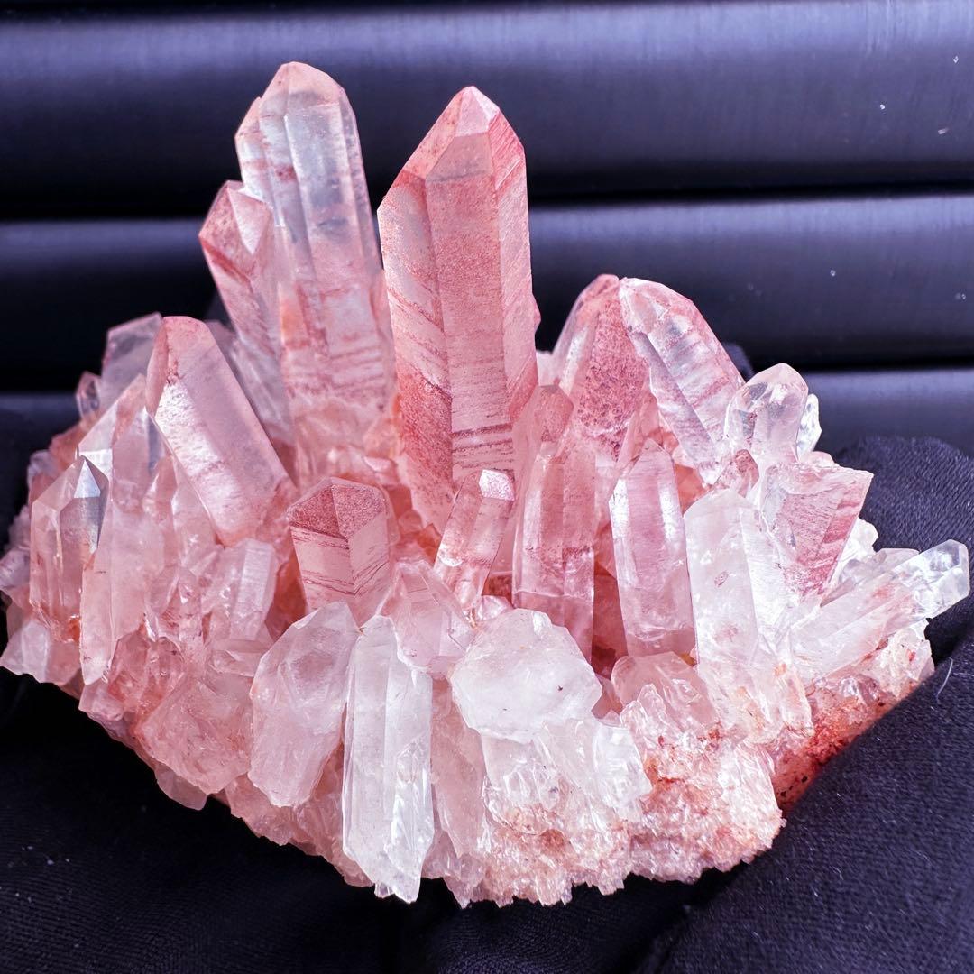 希少❗️高品質❗️超綺麗♡超強いパワー ピンク ヒマラヤ クラスター天然石A1558