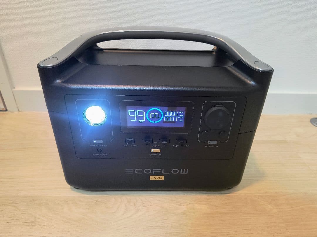 ECOFLOW エコフロー  PRO　ポータブル電源 最大1200W