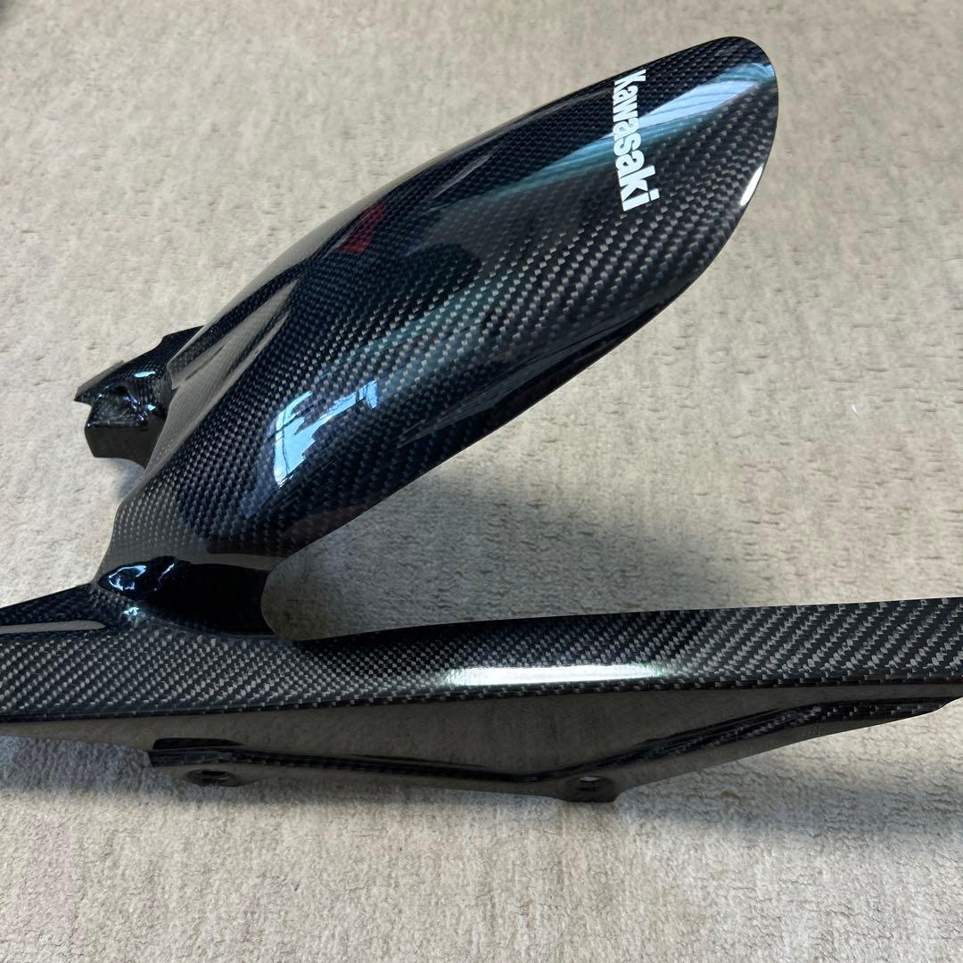 ZX-25R ZX25R 綾織カーボンリヤフェンダー