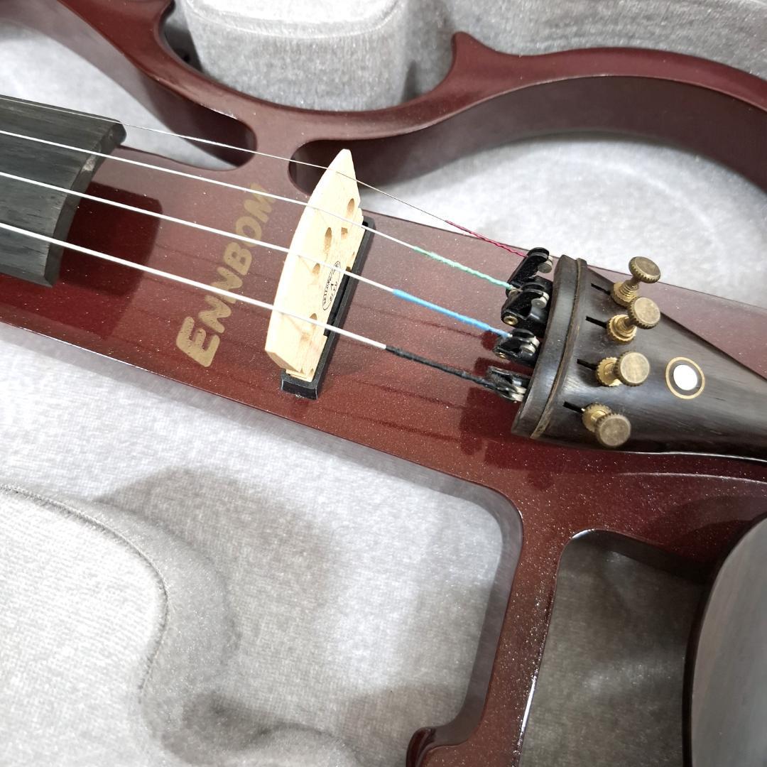 【美品】Ennbom エボニー サイレントバイオリン HVPV-30 4/4