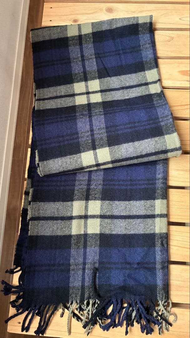 ジョンストンズ ユナイテッドアローズ別注 カシミヤ&メリノウール マフラー