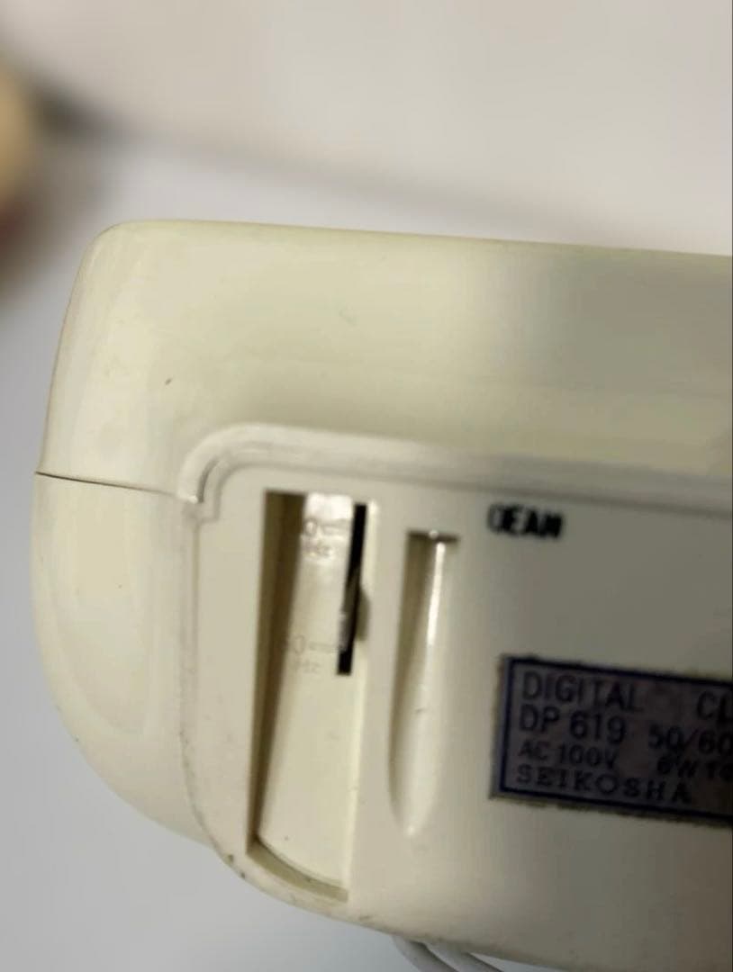 SEIKO セイコー　パタパタ時計　DP619 稼働品 昭和レトロ