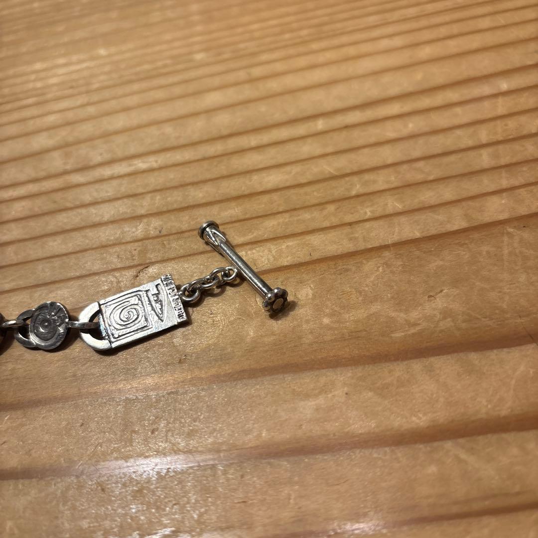 銀製　ハンドメイド　シルバーブレスレット