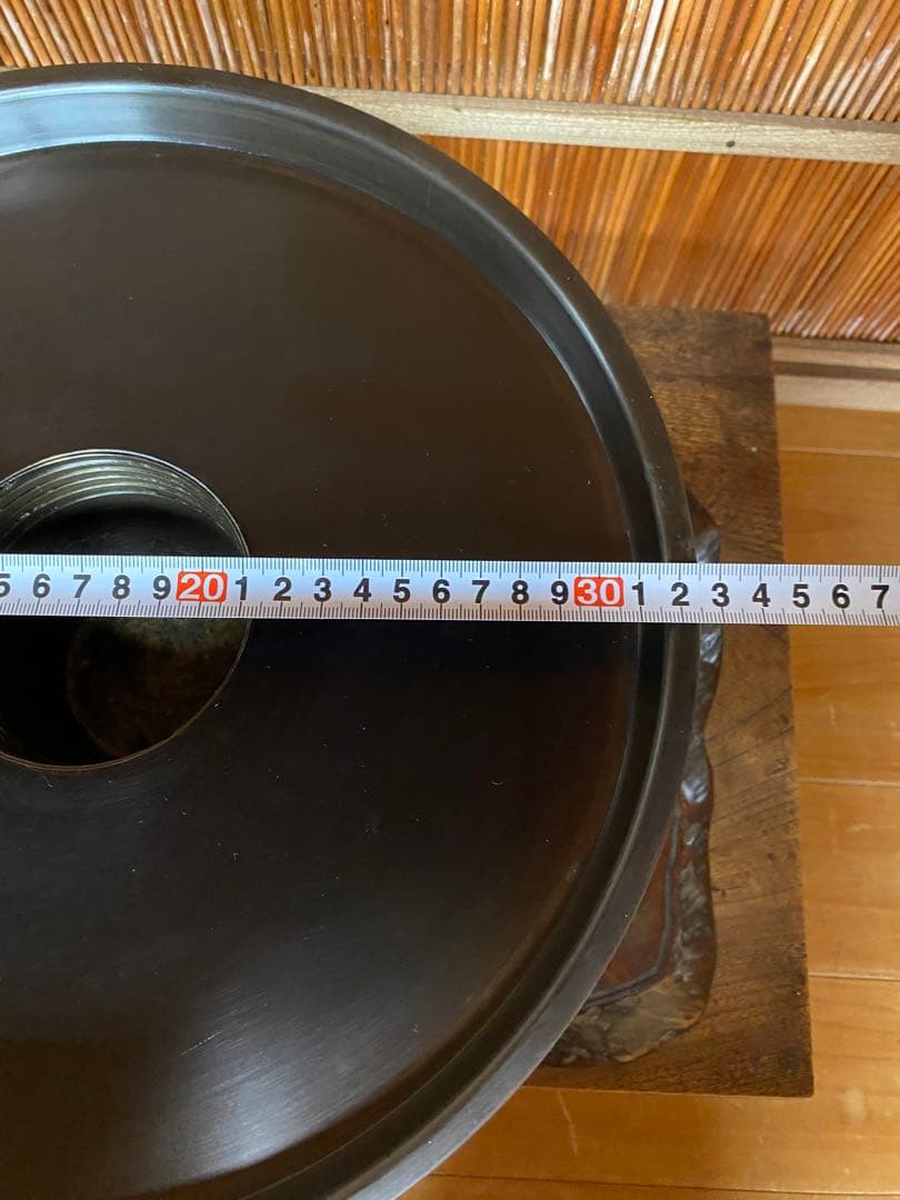 池坊　草月　銅製　唐銅　花器