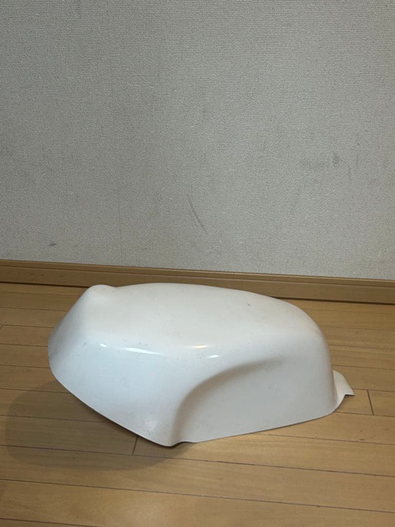 NSR50用、タンクカバーFRPゲルコート仕上げ ホワイト カウル