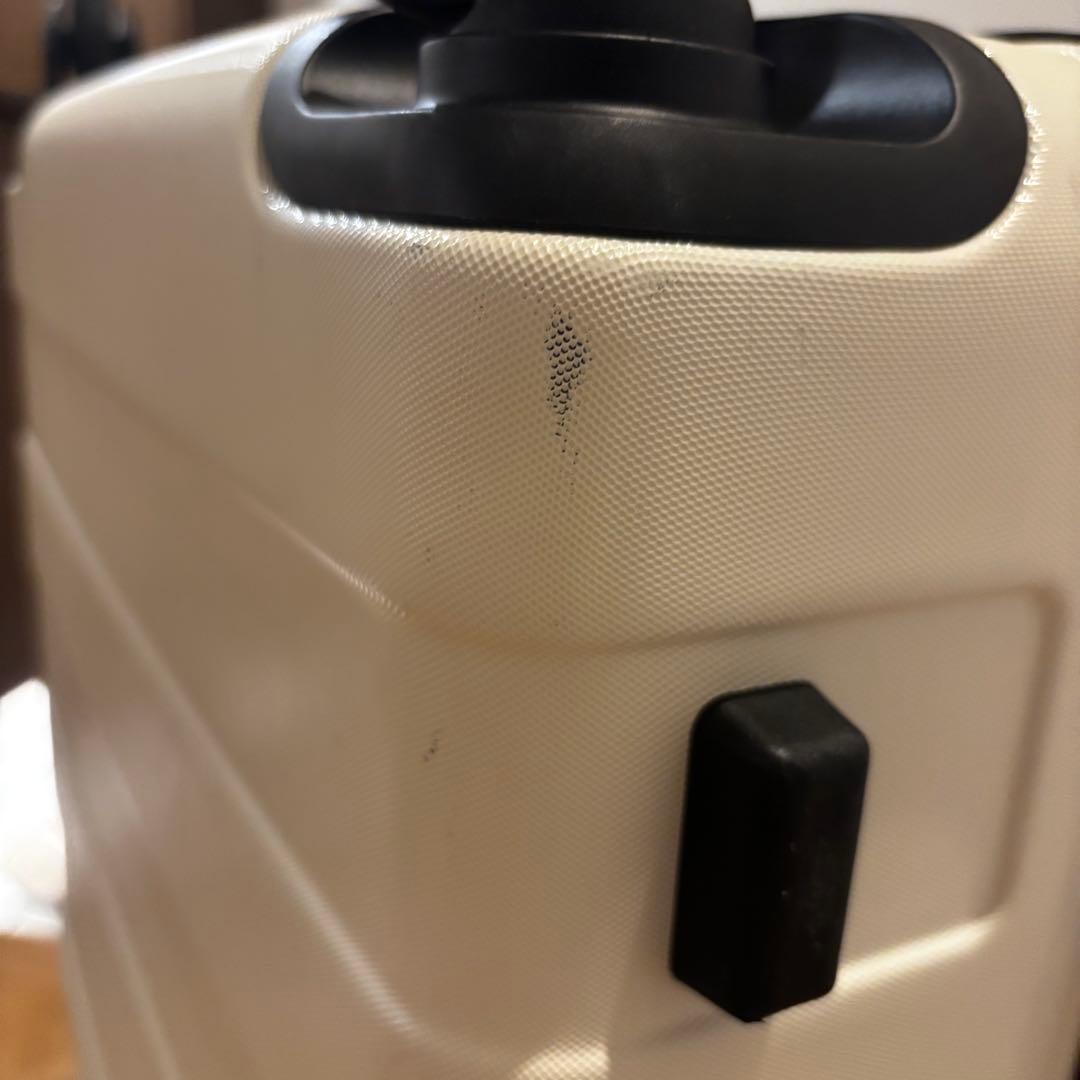 無印良品　ハードキャリー　大型(85L) 白　仕切り付き　取扱説明書付き