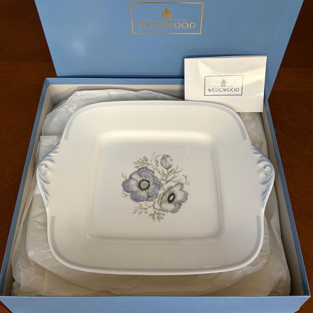 【レア美品】英国製　ウェッジウッド★グレンミスト★B&Bプレート