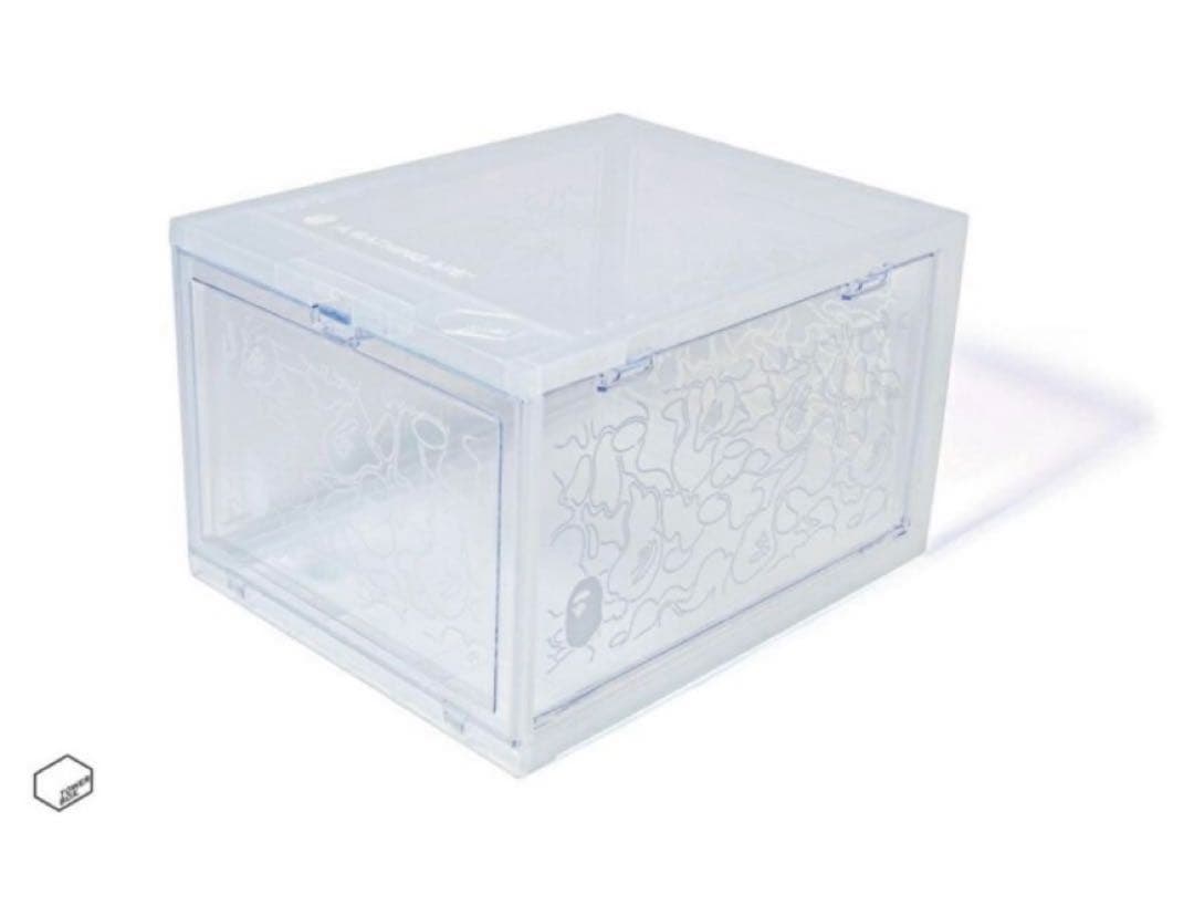 A BATHING APE 収納ボックス クリア　2個セット