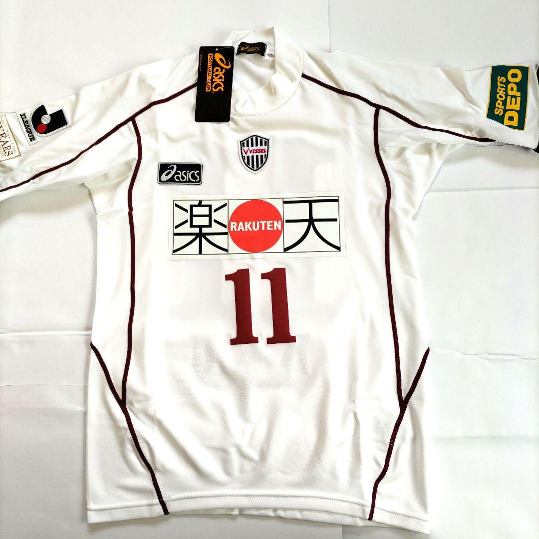 新品タグ付き ヴィッセル神戸 2005 三浦知良 カズ ユニホーム M