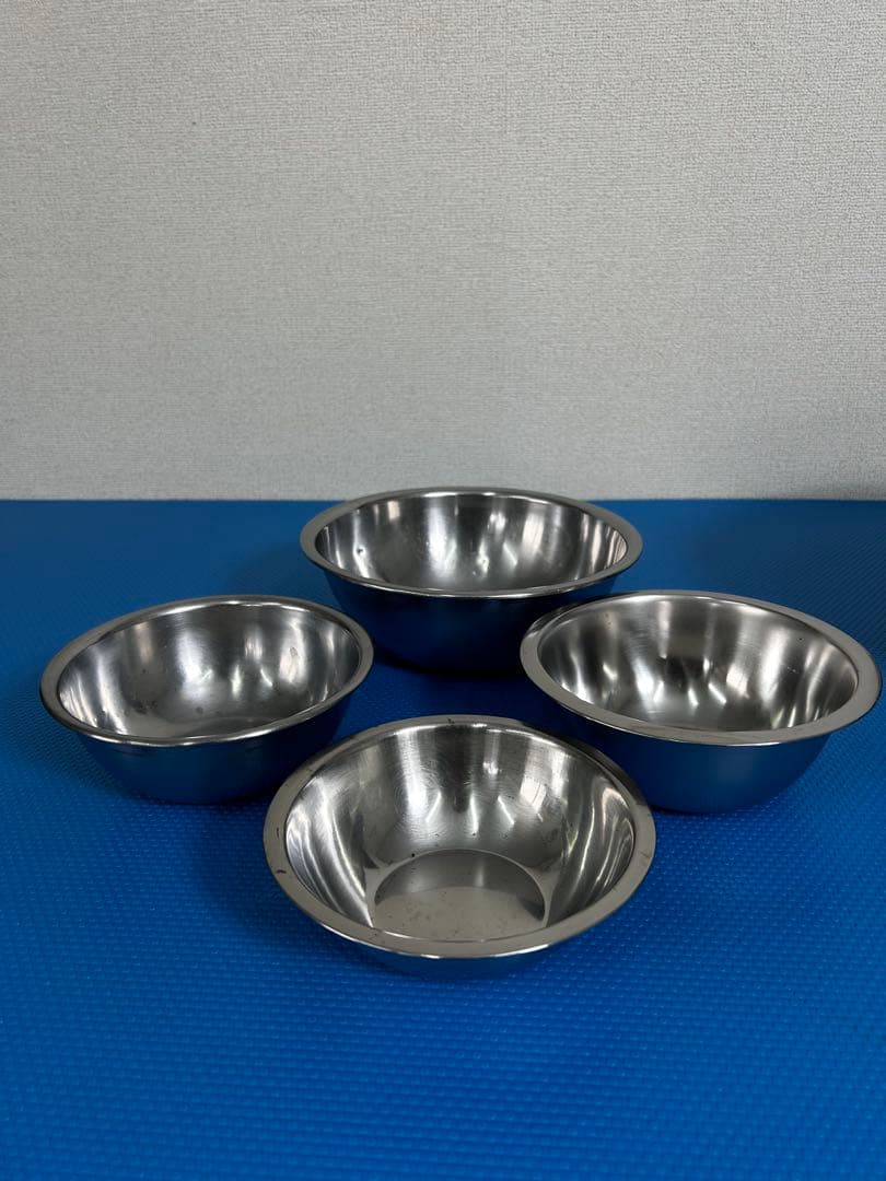 調理用ボウル10個セット　ステンレス　業務用　おまけザル2個付き