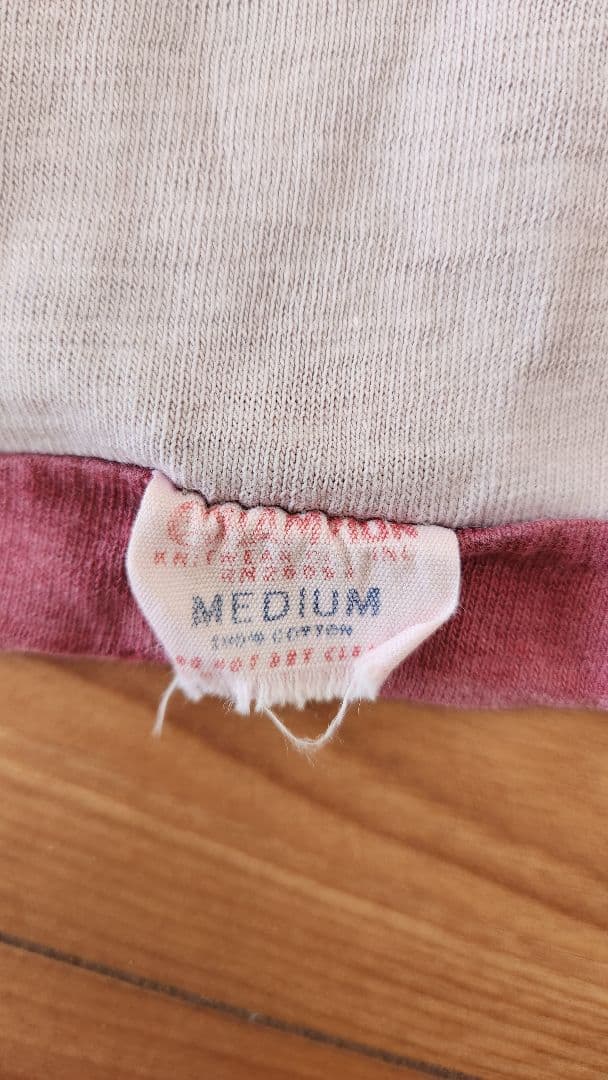 60年代　Champion　リバーシブルTシャツ　ランタグ