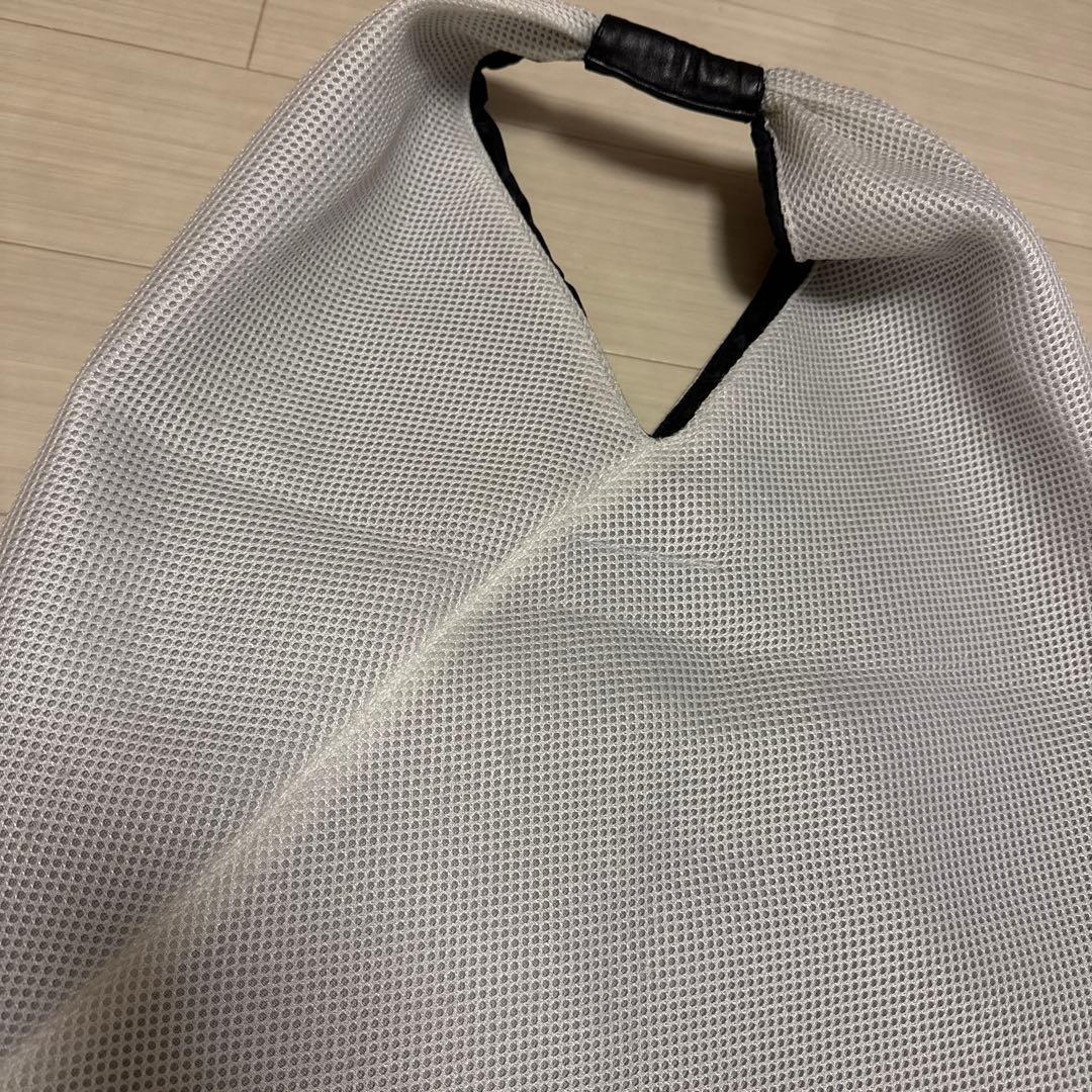 MM6メゾンマルジェラジャパニーズバッグメッシュホワイトMM6Margiela