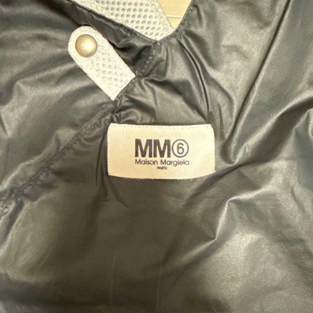 MM6メゾンマルジェラジャパニーズバッグメッシュホワイトMM6Margiela