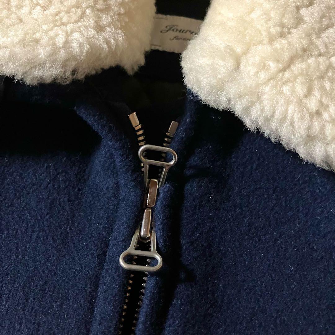 Brooklyn様☆Journey Manウールフライトジャケットボア襟シェルパ