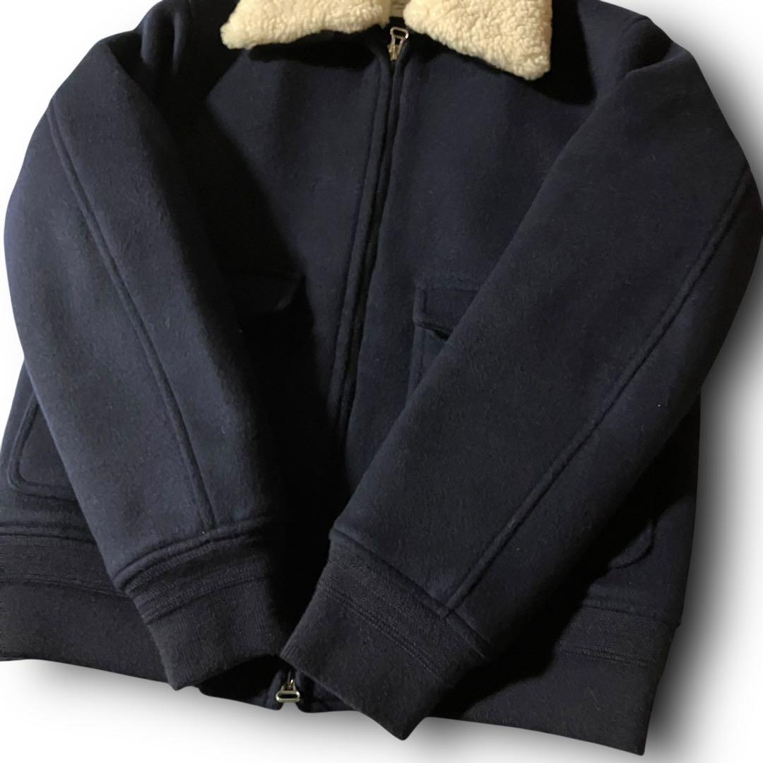 Brooklyn様☆Journey Manウールフライトジャケットボア襟シェルパ