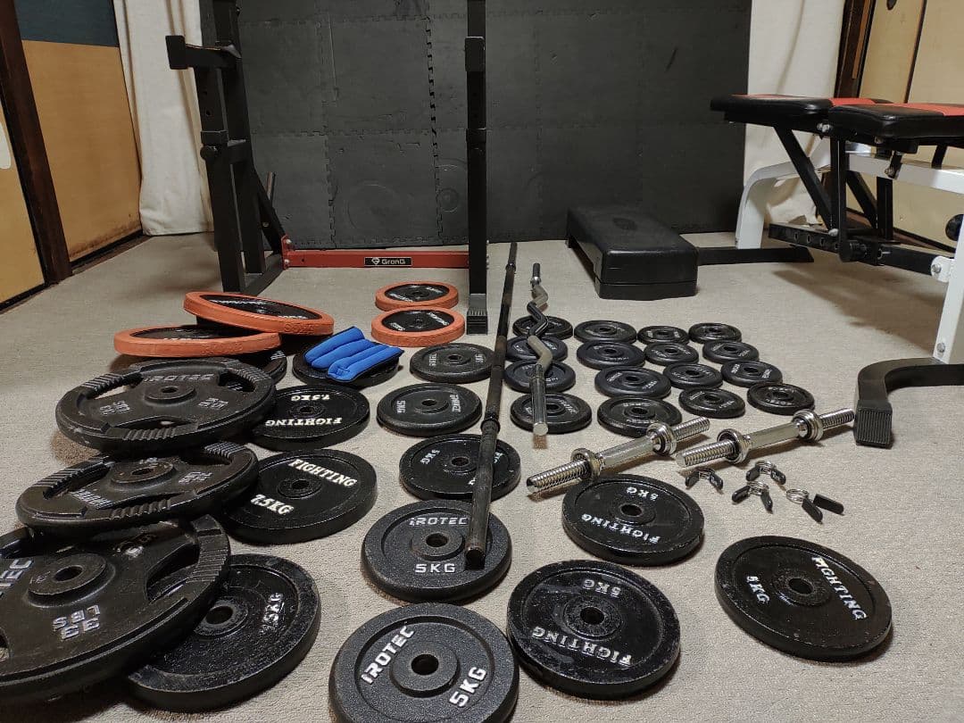 山*ん様 大量　引き取り限定　ウェイトトレーニングセット一式　大阪市より引取日限
