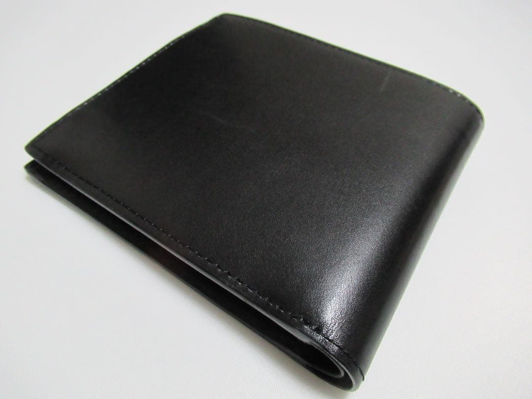 hamrab ポールスミス 新品訳あり！シグネチャーストライプ牛革財布 黒