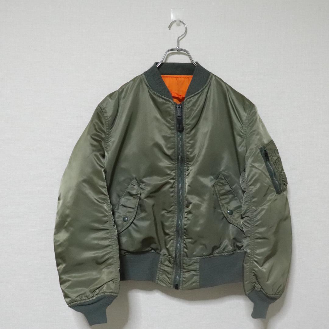 ALPHA アルファ USA製 MA1 フライトジャケット M