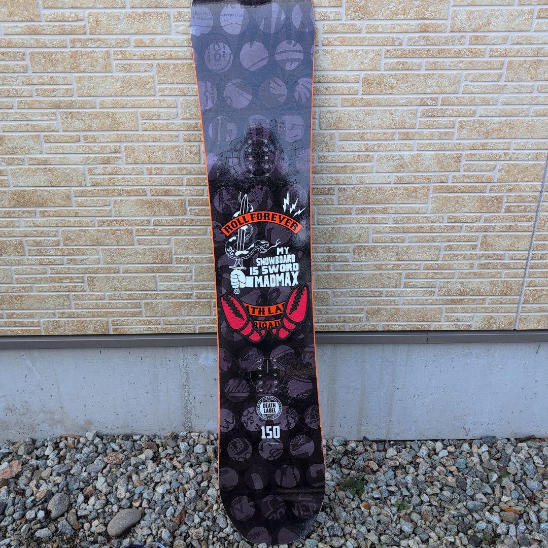 DEATH LABEL MADMAX スノーボード 150cm