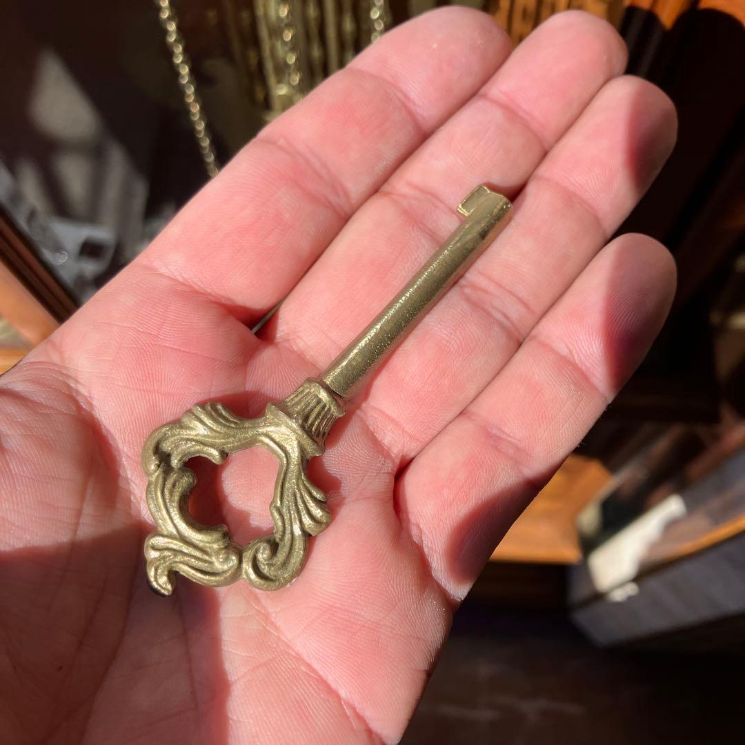 Laurisドイツ製アンティーク tempus fugit ホールクロック柱時計