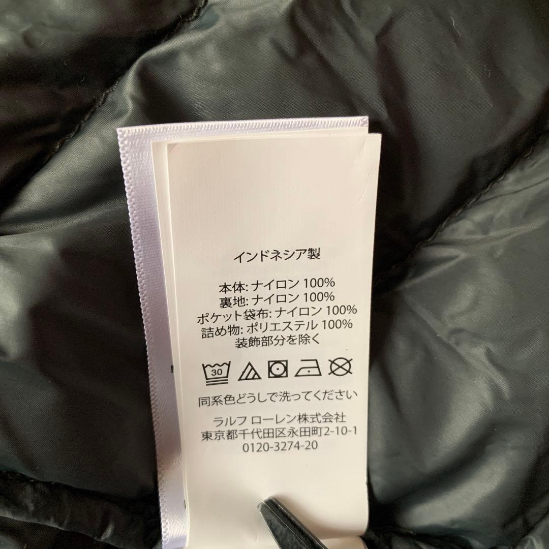 POLO RALPH LAURENダークグレー 中綿ジャンパー美品Sサイズ