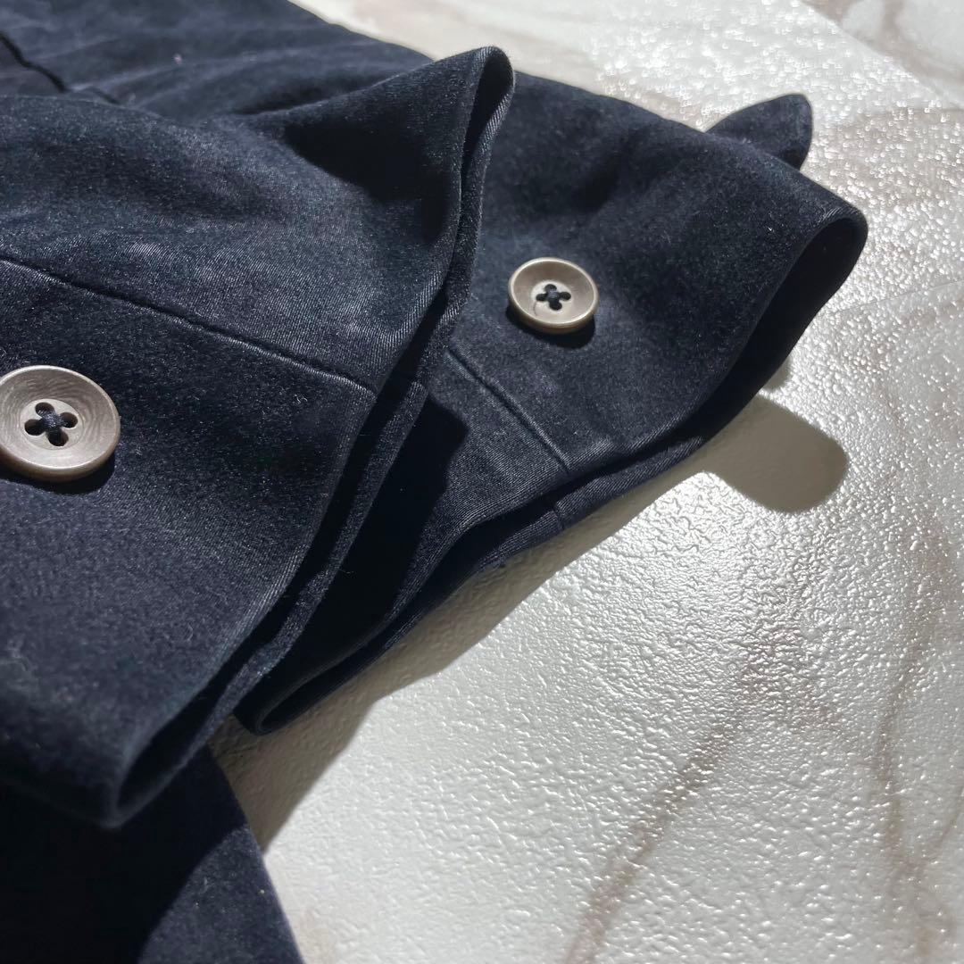 入手困難✨ 45RPM トレンチコート ベルト付き コットン メンズ ネイビー