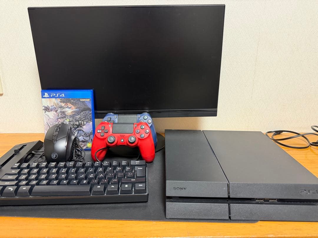 SONY PlayStation4 1TBセット一式モニター付き