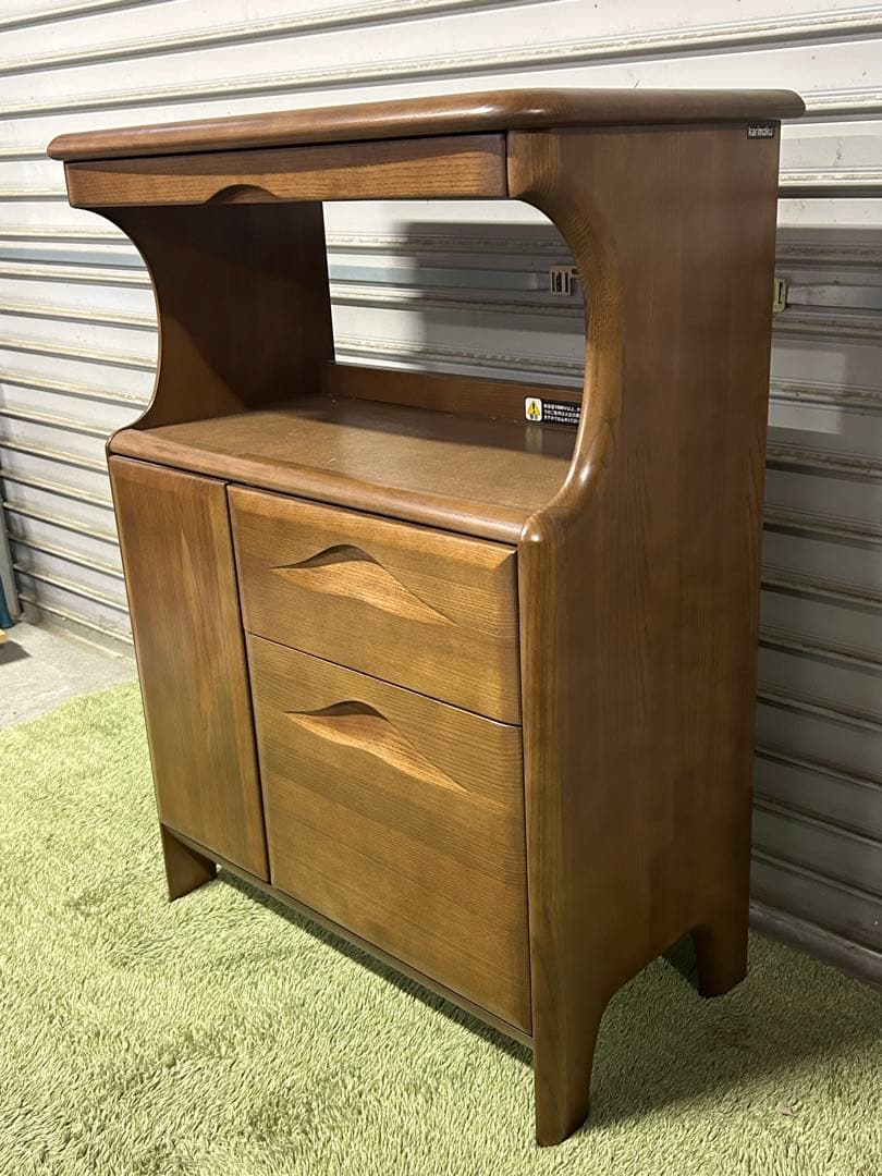 ☆GA233【中古品】 電話台 karimoku カリモク 幅63cm