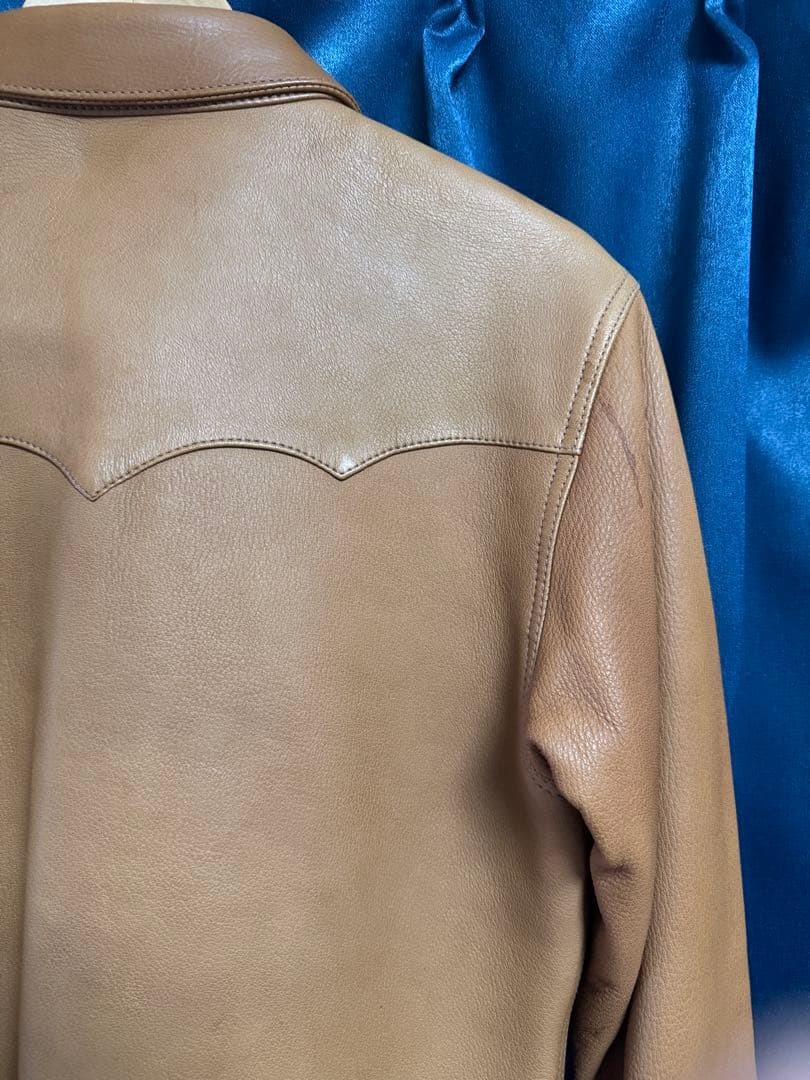 フラットヘッド FSD-32 ディアスキンシャツ THE FLAT HEAD