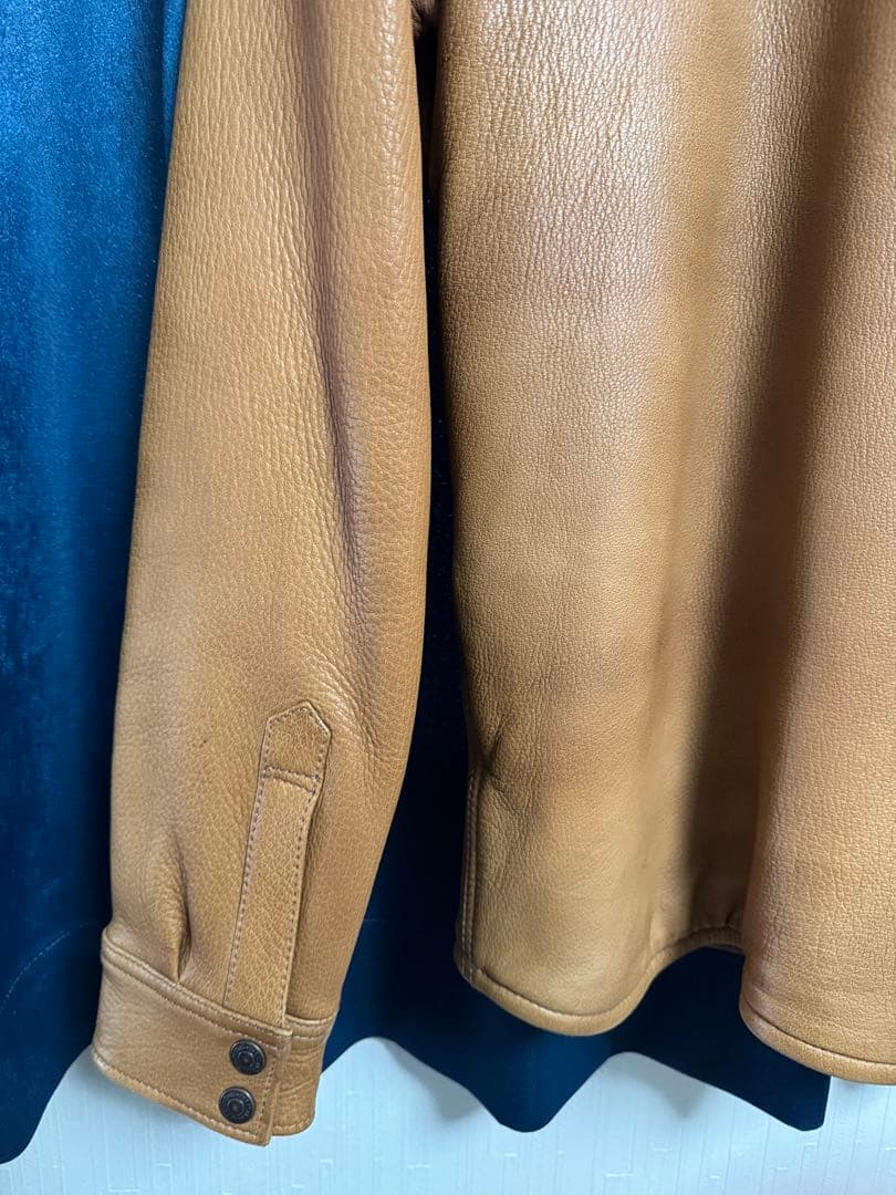 フラットヘッド FSD-32 ディアスキンシャツ THE FLAT HEAD