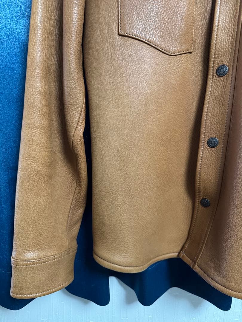 フラットヘッド FSD-32 ディアスキンシャツ THE FLAT HEAD