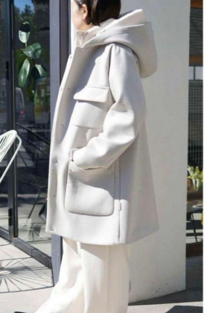 【極美品】 IENA WOOLRICH ウールリッチ2in1ダウン フードコート