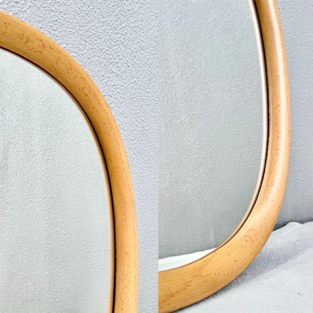 ご希望額に対応中✴︎秋田木工 白木 ウォールミラー