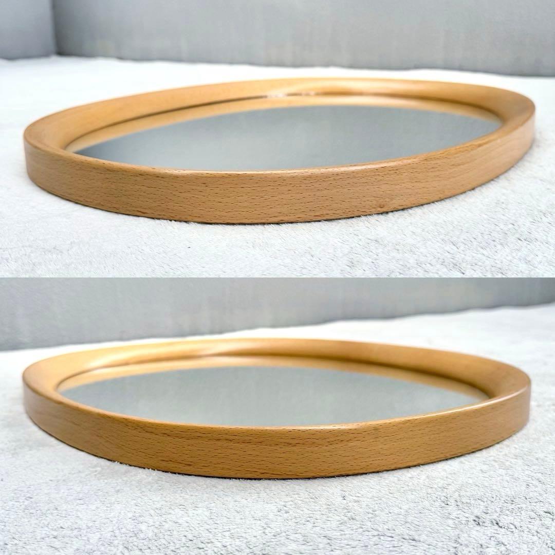 ご希望額に対応中✴︎秋田木工 白木 ウォールミラー