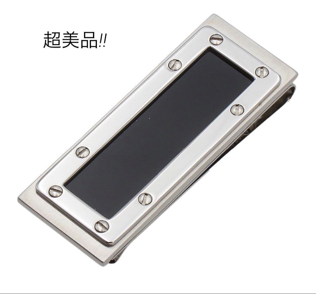 H2142 超美品 カルティエ サントス ドゥ カルティエ マネークリップ