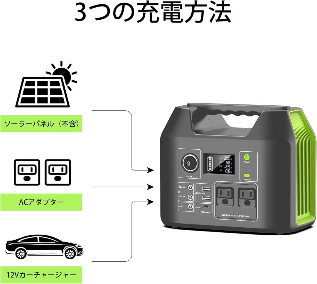 【新品未開封】Powkey ポータブル電源 407Wh/110000mAH