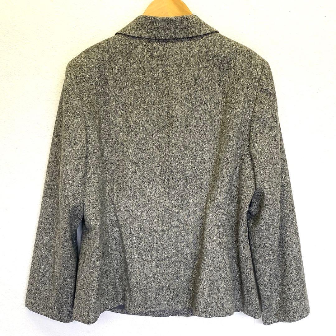 5245 美品 バーバリーロンドン レディース パンツスーツ 15 ベルト付き