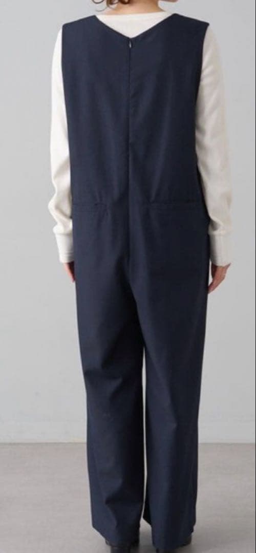 PUAL CE CIN TRサロペット　ブラック