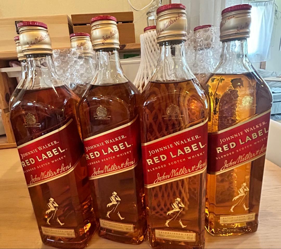 ジョニーウォーカー レッドラベル 9本セット新品未使用
