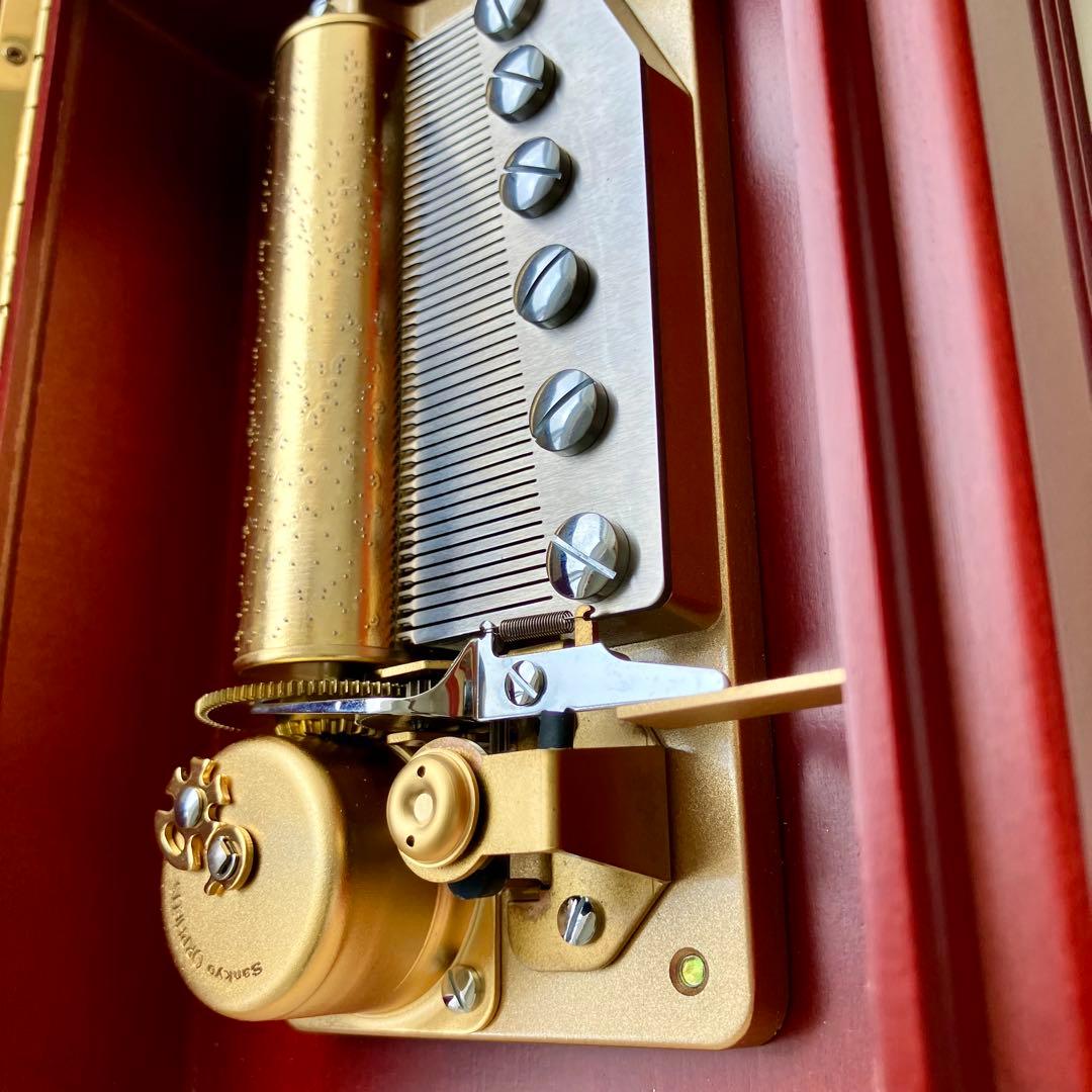 サンキョー オルフェウス 50弁 オルゴール 美しく青きドナウ 2曲 日本製