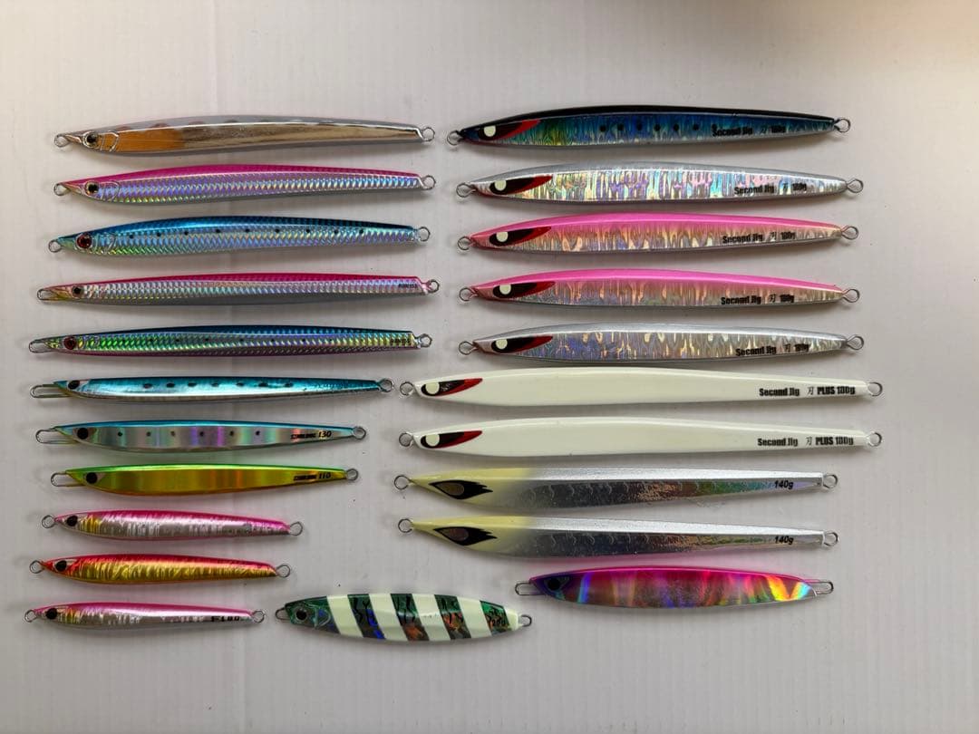 メタルジグ 22個セット セカンドステージなど　まとめ売り